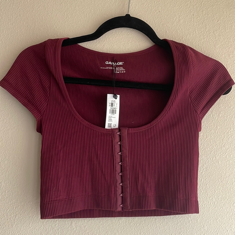 Brand new garage corset clasp style top